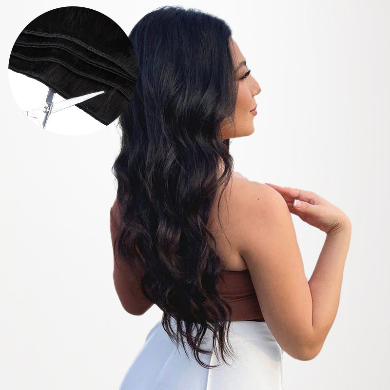 Natural Black (1B) Sew-in Weft Set