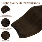  Bleach Blonde (613) Sew-In Weft Hair Extensions (80g-120g)_100% Remy Human Hair.