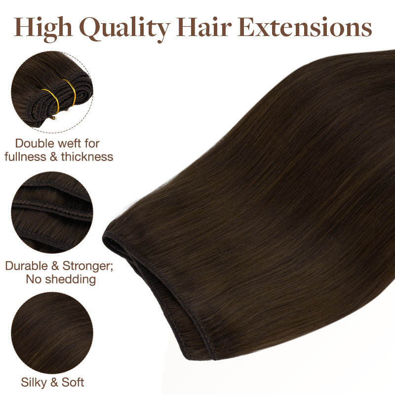  Bleach Blonde (613) Sew-In Weft Hair Extensions (80g-120g)_100% Remy Human Hair.