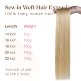 Extensiones de cabello de trama