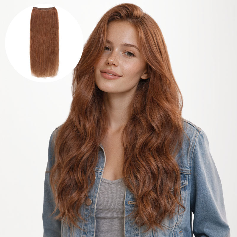 PLATINBLOND (60A) Einnähbare Haarverlängerungen