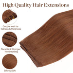 Cinnamon Terra Copper (330) Sew-In Weft Hair Extensions (80g-110g) [Clearance]_100% Remy Human Hair.