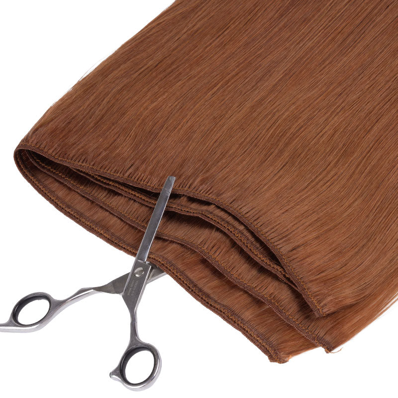 Cinnamon Terra Copper (330) Sew-In Weft Hair Extensions (80g-110g) [Clearance]_100% Remy Human Hair.