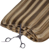 JET BLACK (1) Haarverlängerungen zum Einnähen