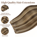 JET BLACK (1) Haarverlängerungen zum Einnähen