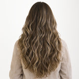 JET BLACK (1) Haarverlängerungen zum Einnähen