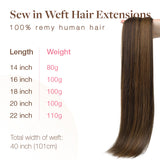 Extensiones de cabello de trama