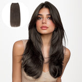 Light Brown (2A) Sew-In Weft Hair Extensions (80g-110g)