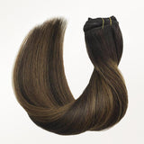 Silky Straight Undetectable Human Hair Extensions