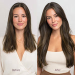Brown Sugar Swirl Highlights (2C/4E/6C) Tape-Ins [Clearance]_100% Remy Human Hair.