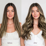 Caramel Blonde Balayage (4/27/4) Tape-Ins 50g _100% Remy Human Hair.