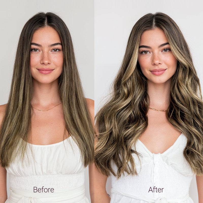 Caramel Blonde Balayage (4/27/4) Tape-Ins 50g _100% Remy Human Hair.