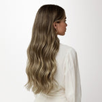 Caramel Blonde Balayage (4/27/4) Tape-Ins 50g – 100% Remy Human Hair by GOO GOO Hair.