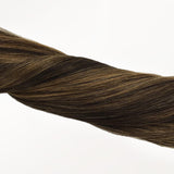 Kastanienbraunes Balayage (2/6) Tape In