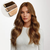 Extensiones de cabello con cinta adhesiva