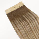 Mocha Ash Blonde Highlights (8E/61/8E) Tape-Ins 50g