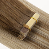 Mocha Ash Blonde Highlights (8E/61/8E) Tape-Ins 50g