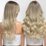 Natural Blonde Balayage (18ET90A) Tape-Ins [Clearance] _100% Remy Human Hair.
