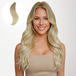 Natural Blonde Balayage (18ET90A) Tape-Ins 50g – 100% Remy Human Hair by GOO GOO Hair.