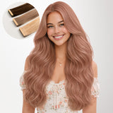 Extensiones de cabello con cinta adhesiva