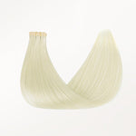 Bleach Blonde (613) Tape-Ins 50g – 100% Remy Human Hair by GOO GOO Hair.