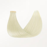 Bleach Blonde (613) Tape-Ins 50g – 100% Remy Human Hair by GOO GOO Hair.
