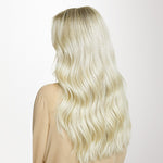Bleach Blonde (613) Tape-Ins 50g – 100% Remy Human Hair by GOO GOO Hair.