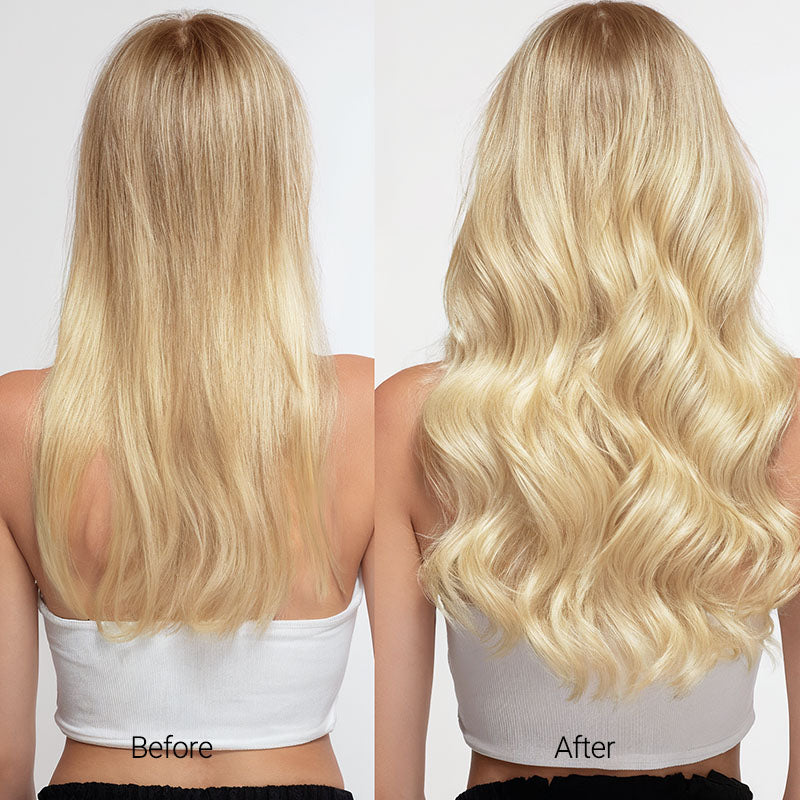 Bleach Blonde (613) Tape-Ins 50g | 100% Remy Human Hair Extensions – GOO GOO Hair