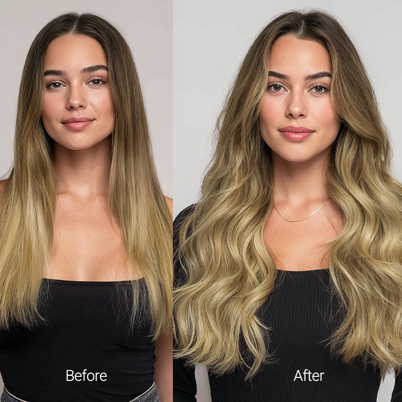 Chocolate Brown to Dirty Blonde (4/18) Tape-Ins 50g _100% Remy Human Hair.