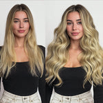 Dirty Blonde Highlights (18D/22F) Tape-Ins 50g _100% Remy Human Hair.