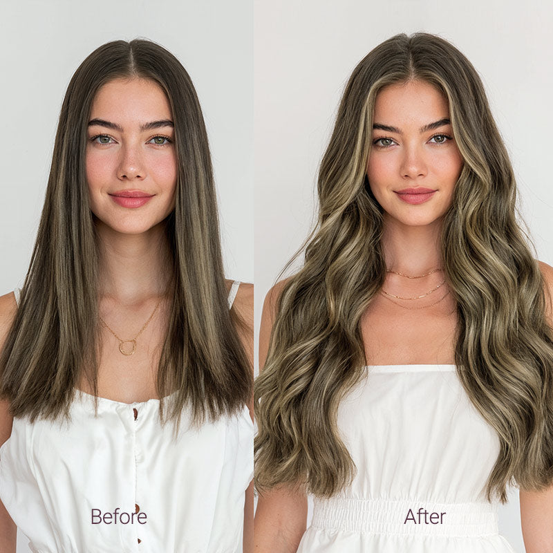 Honey Blonde Balayage (4/26/4) Tape-Ins 50g _100% Remy Human Hair.