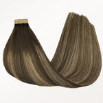 Honey Blonde Balayage (4/26/4) Tape-Ins 50g – 100% Remy Human Hair by GOO GOO Hair.