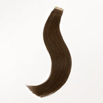 Chocolate Brown (4A) Tape-Ins 50g – 100% Remy Human Hair by GOO GOO Hair.