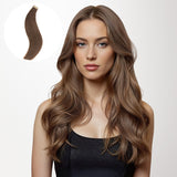 Tape-Ins Hair Extensions Brown Tones