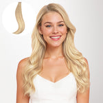 Pearl Ash Blonde Highlights (18AT60A) Tape-Ins 50g – 100% Remy Human Hair by GOO GOO Hair.