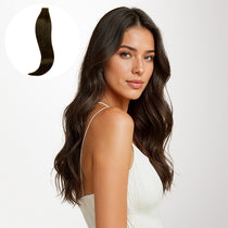 Light Brown (2A) Tape-Ins 50g – 100% Remy Human Hair by GOO GOO Hair.