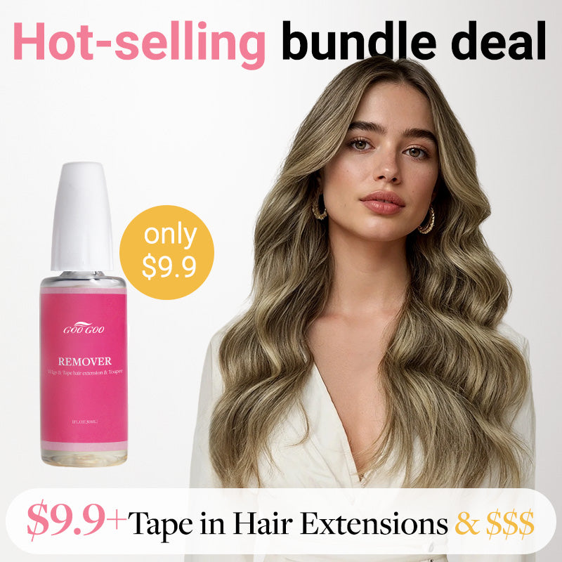 Caramel Blonde Balayage (4/27/4) Tape-In