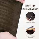 HONIGBLONDE BALAYAGE (4/26/4) Einnähende Haarverlängerungen