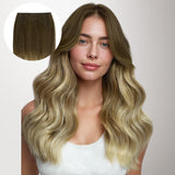 HONIGBLONDE BALAYAGE (4/26/4) Einnähende Haarverlängerungen