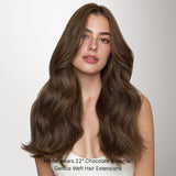 Chocolate Brown (4A) Thick Genius Tape Weft Hair Extensions 100-120g