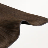 Chocolate Brown (4A) Thick Genius Tape Weft Hair Extensions 100-120g