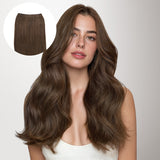 Chocolate Brown (4A) Thick Genius Tape Weft Hair Extensions 100-120g