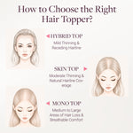  Dark Brown (2) Topper-100% Remy Human Hair.