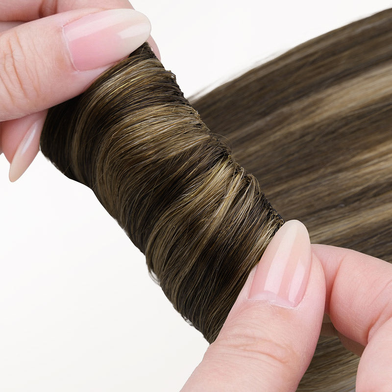 Jet Black (1) Scalp Hair Fill-Ins (30g-39g)_100% Remy Human Hair.