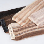 Jet Black (1) Scalp Hair Fill-Ins (30g-39g)_100% Remy Human Hair.