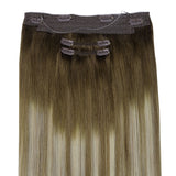 BALAYAGE RUBIO DECOLORADO (3/8/613) EXTENSIONES DE CABELLO PRO Y DE ALAMBRE
