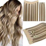 GOLDEN BLONDE HIGHLIGHTS (8/22) PRO & WIRE HAIR EXTENSION