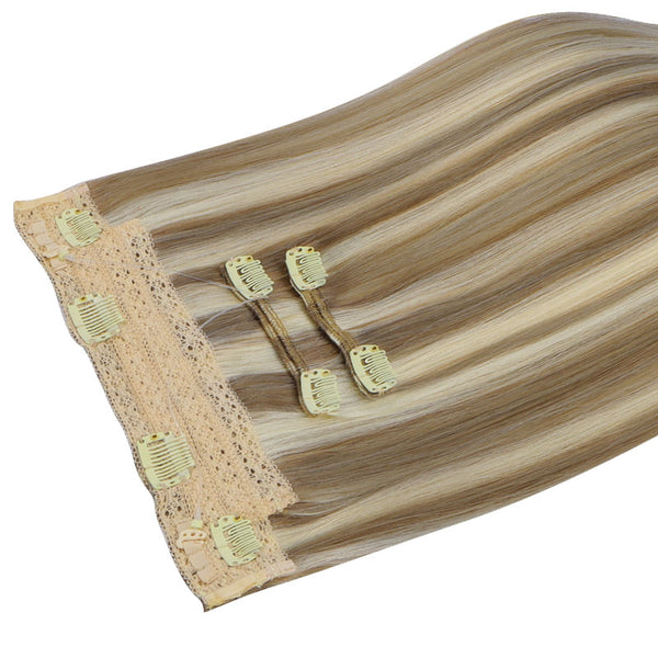 GOLDEN BLONDE HIGHLIGHTS (8/22) PRO WIRE HAIR EXTENSION