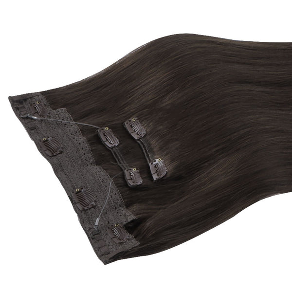 NEW DARK BROWN (2A) PRO WIRE HAIR EXTENSION