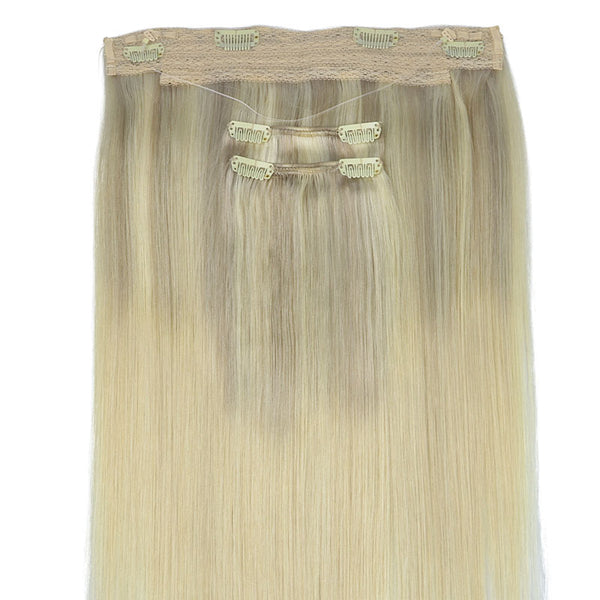 PLATINUM BLONDE BALAYAGE (17/22/60) PRO WIRE HAIR EXTENSION